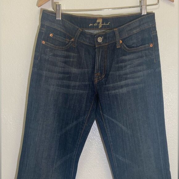 7 FAM - RN 65188 Cut 703995 Bootcut Jeans - size 28 - Picture 8 of 9
